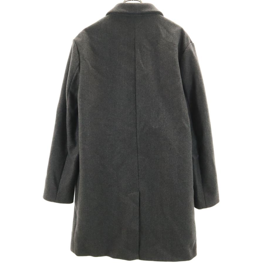 ZARA（ザラ） ステンカラーコート XL グレー メンズ 古着 中古