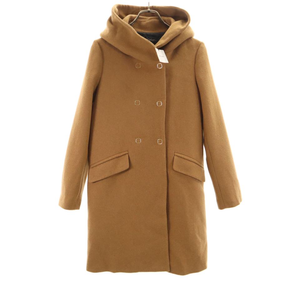 ZARA（ザラ） 未使用 ウールコート XS キャメル レディース 古着 中古 