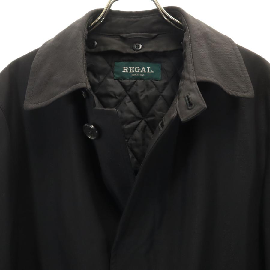 REGAL（リーガル） ライナー付き ステンカラーコート L ブラック