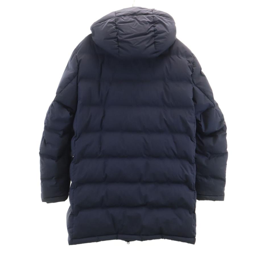 ユニクロ（UNIQLO） シームレス ダウンコート XL ネイビー メンズ 古着 