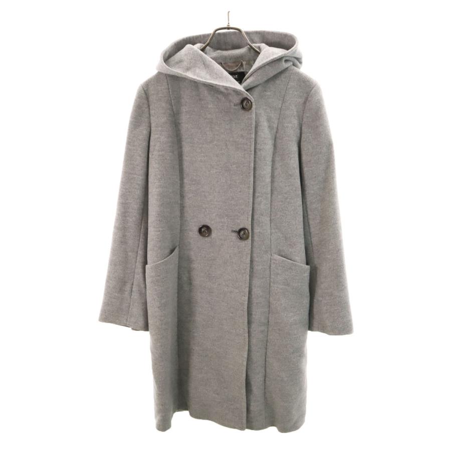 23区（ニジュウサンク） 23ku 23区 コート 40 グレー レディース 古着 