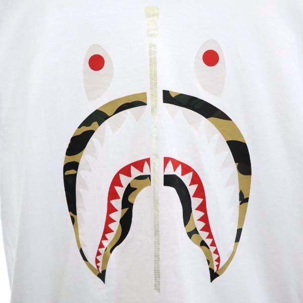 A BATHING APE（アベイシングエイプ） シャーク プリント 半袖 Tシャツ