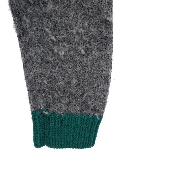 ACNE STUDIOS アクネストゥディオズ ウールブレンド 長袖 Vネック ニット XS グレー系 セーター メンズ 古着 中古_2