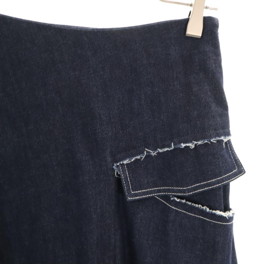 Y's（ワイズ） 美品 日本製 ロング丈 アシメ デニムスカート 1
