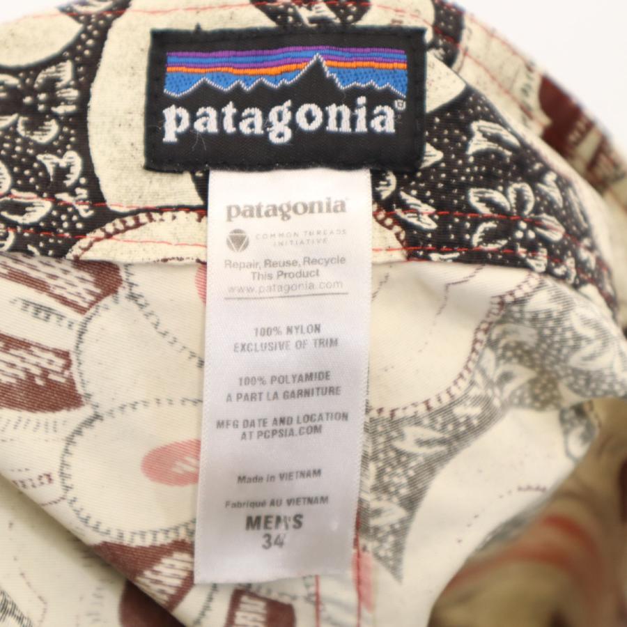 patagonia（パタゴニア） 総柄 ボード ショートパンツ W34 グレージュ