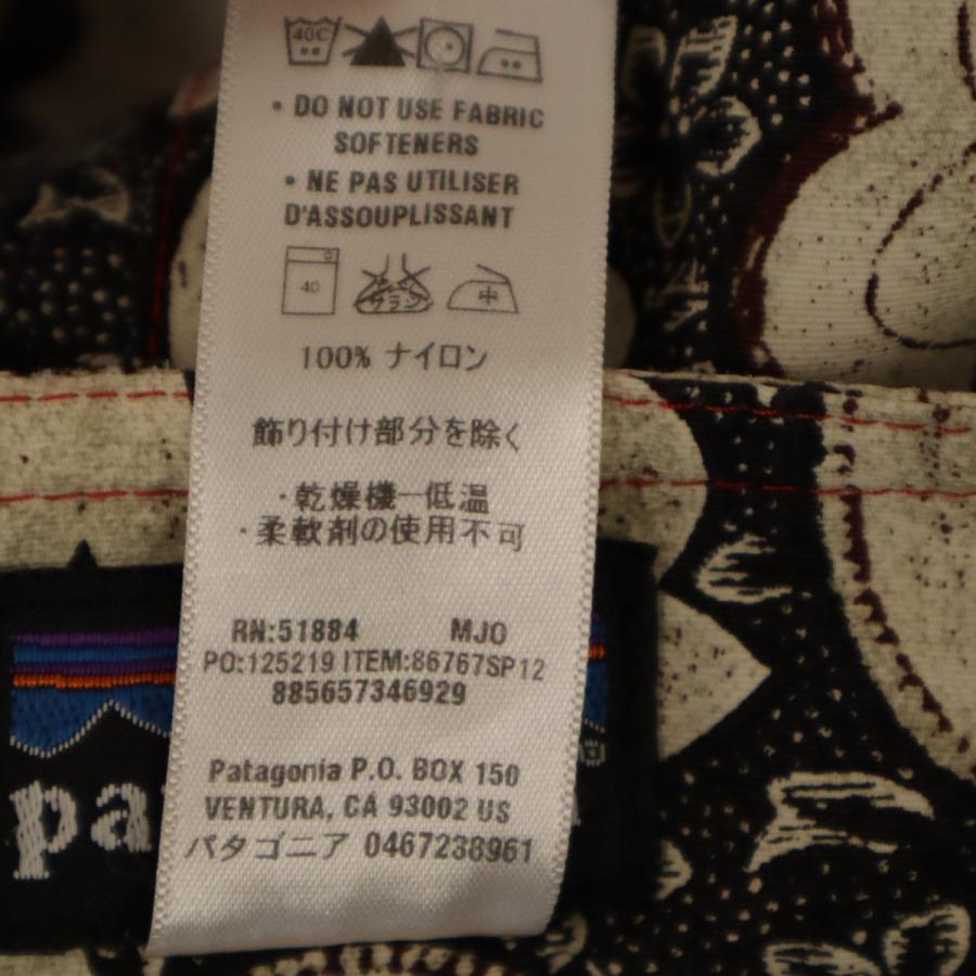 patagonia（パタゴニア） 総柄 ボード ショートパンツ W34 グレージュ