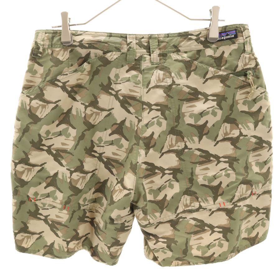 patagonia（パタゴニア） カモフラ柄 ショートパンツ W32 ベージュ