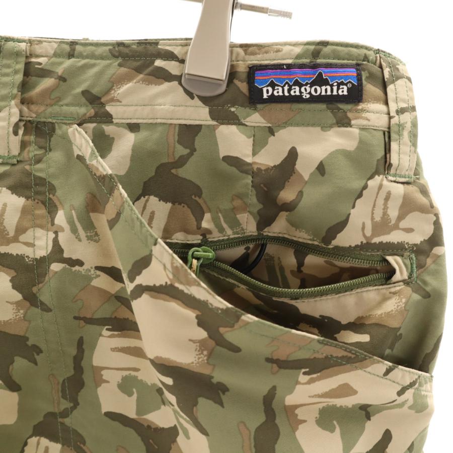 patagonia（パタゴニア） カモフラ柄 ショートパンツ W32 ベージュ