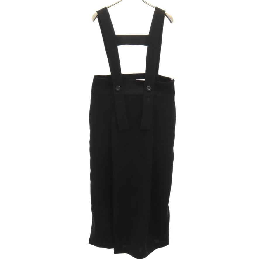 ENFOLD（エンフォルド） ロング丈 サスペンダースカート 36 ブラック  