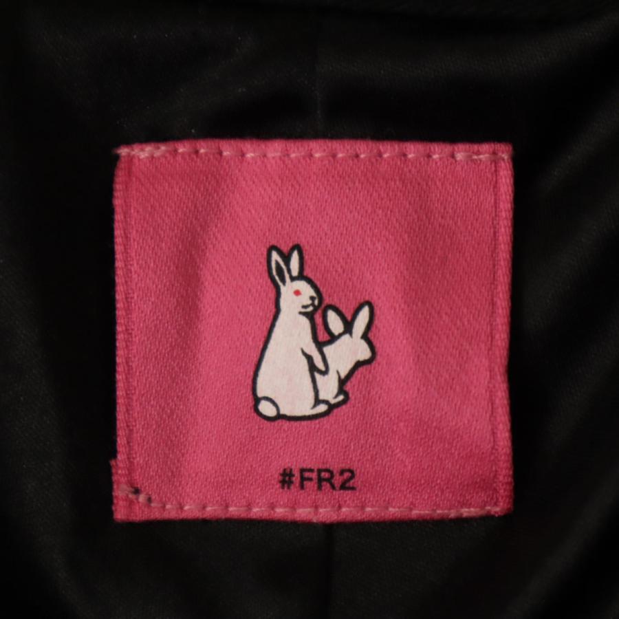 FR2 エフアールツー ミニ丈 プリーツスカート S ブラック 梅