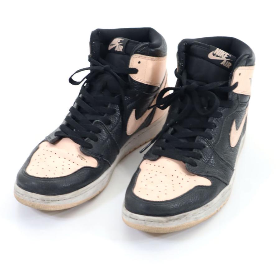 古着 NIKE ナイキ エアジョーダン1 レトロ ハイ OG 555088081 スニーカー 31 サーモンピンク AIR JORDAN 1 RETRO HIGH OG メンズ NIKE（ナイキ） エアジョーダン1 レトロ ハイ OG 555088081 スニーカー