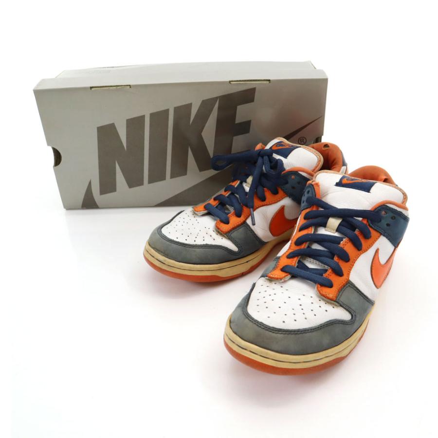 ナイキ ダンク ロー ブロンコス スニーカー 27.5 ホワイト 他 NIKE 304292-184 DUNK LOW PRO SB 箱付き メンズ NIKE（ナイキ） ダンク ロー ブロンコス スニーカー 27.5 ホワイト 他