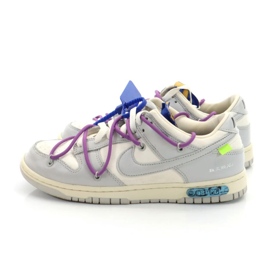 NIKE（ナイキ） オフホワイト コラボ ダンク ロー セイル スニーカー