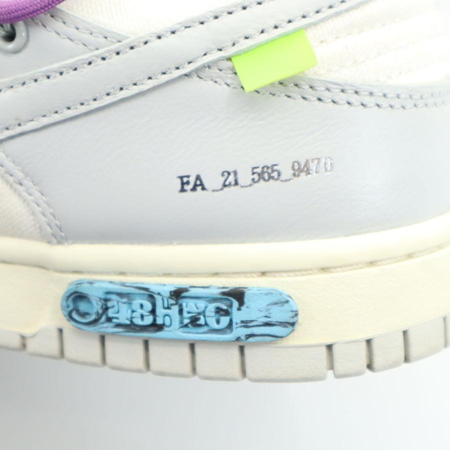 NIKE（ナイキ） オフホワイト コラボ ダンク ロー セイル スニーカー