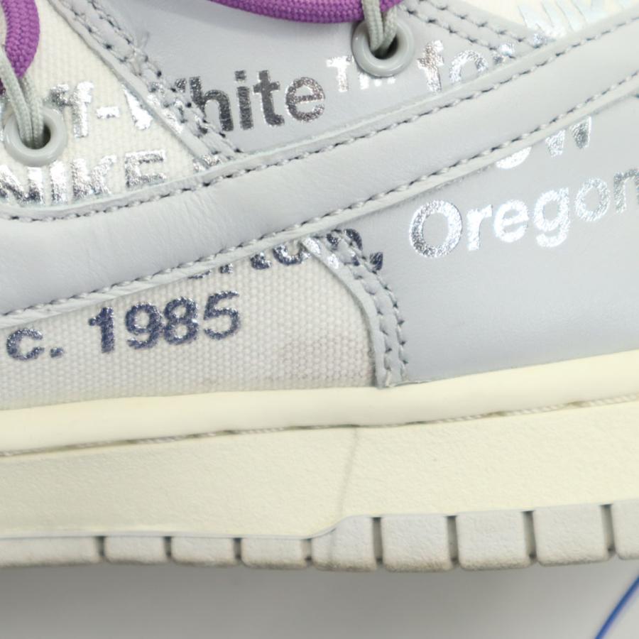 NIKE（ナイキ） オフホワイト コラボ ダンク ロー セイル スニーカー