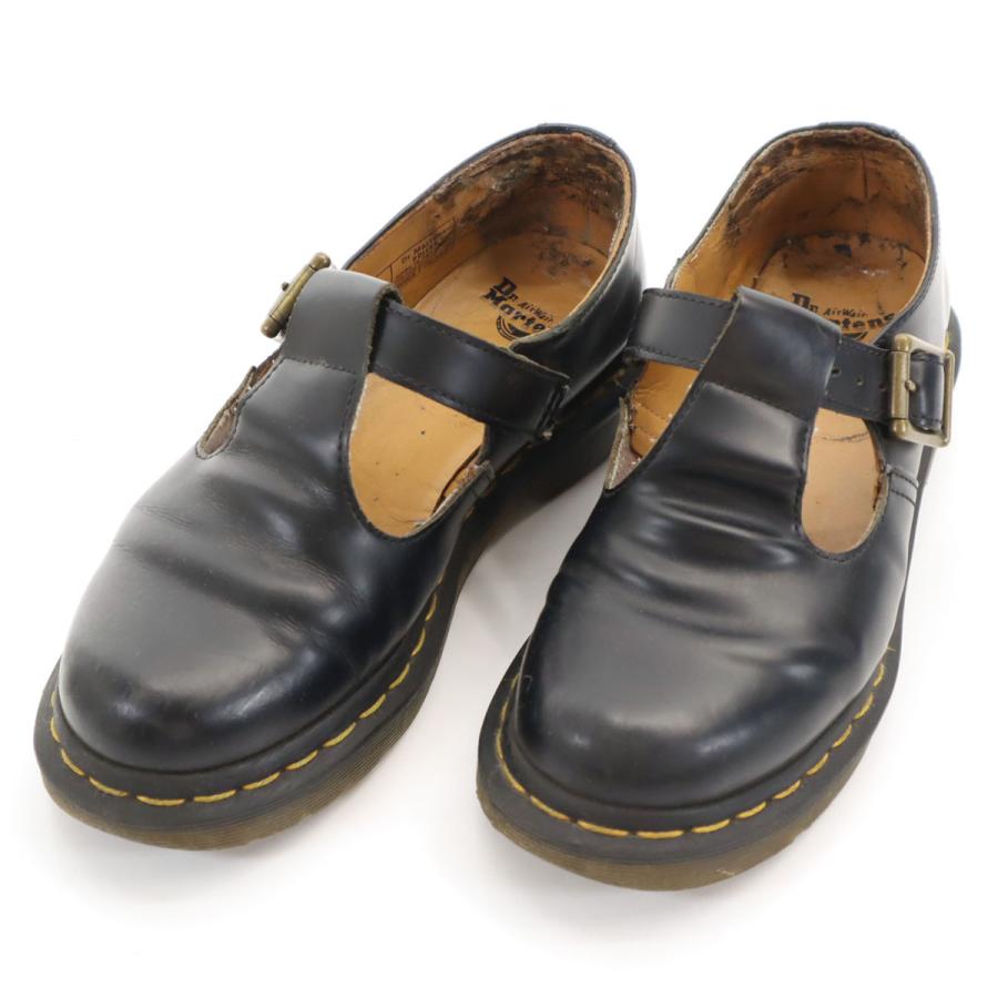 Dr.Martens（ドクターマーチン） POLLEY Tバー シューズ UK4 黒