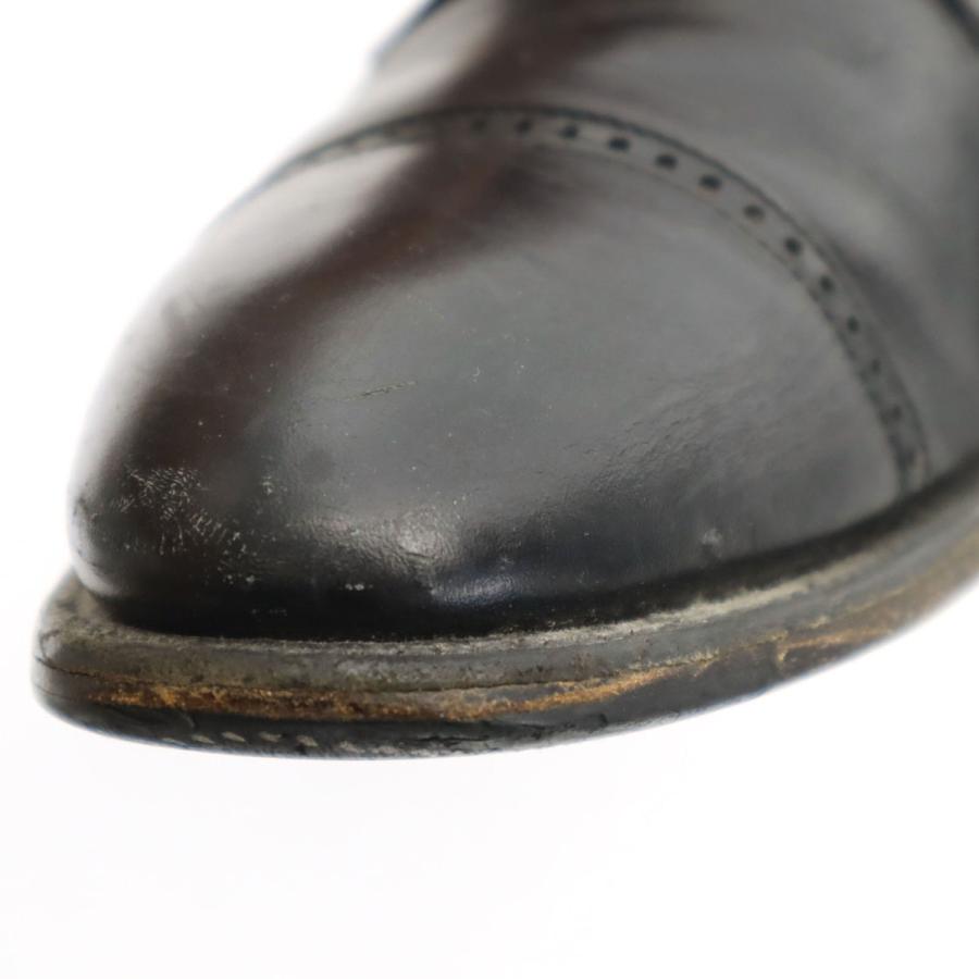美品 SCOTCH GRAIN スコッチグレイン ビジネスシューズ 黒 24.5 スコッチグレイン（SCOTCH GRAIN） レザー ビジネスシューズ 24 1/2