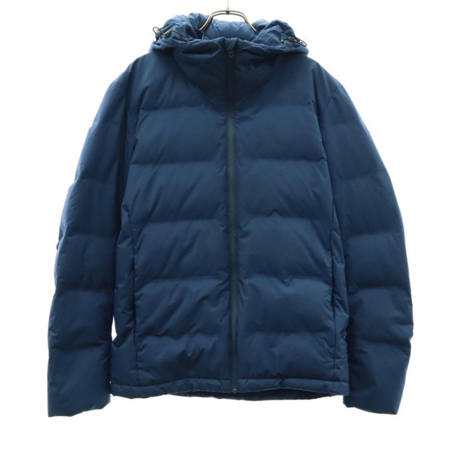 UNIQLO ユニクロ シームレスダウン ジャケット メンズ ブルー M