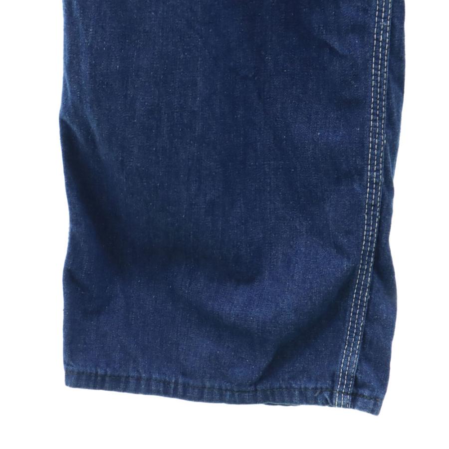 濃紺 超レア 80s 90s Lee USA製 オーバーオール デニム パンツ Lee（リー） 80s USA製 ヴィンテージ デニム オーバーオール ボタン