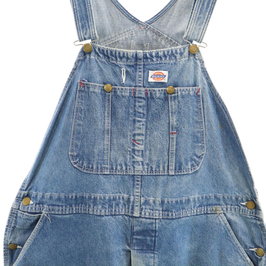 Dickies（ディッキーズ） 80s ヴィンテージ デニム オーバーオール W42