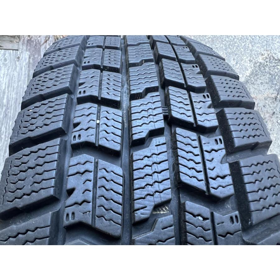 165/65R14グットイヤーアイスナビ7バリ山スタッドレスタイヤアルミホイール