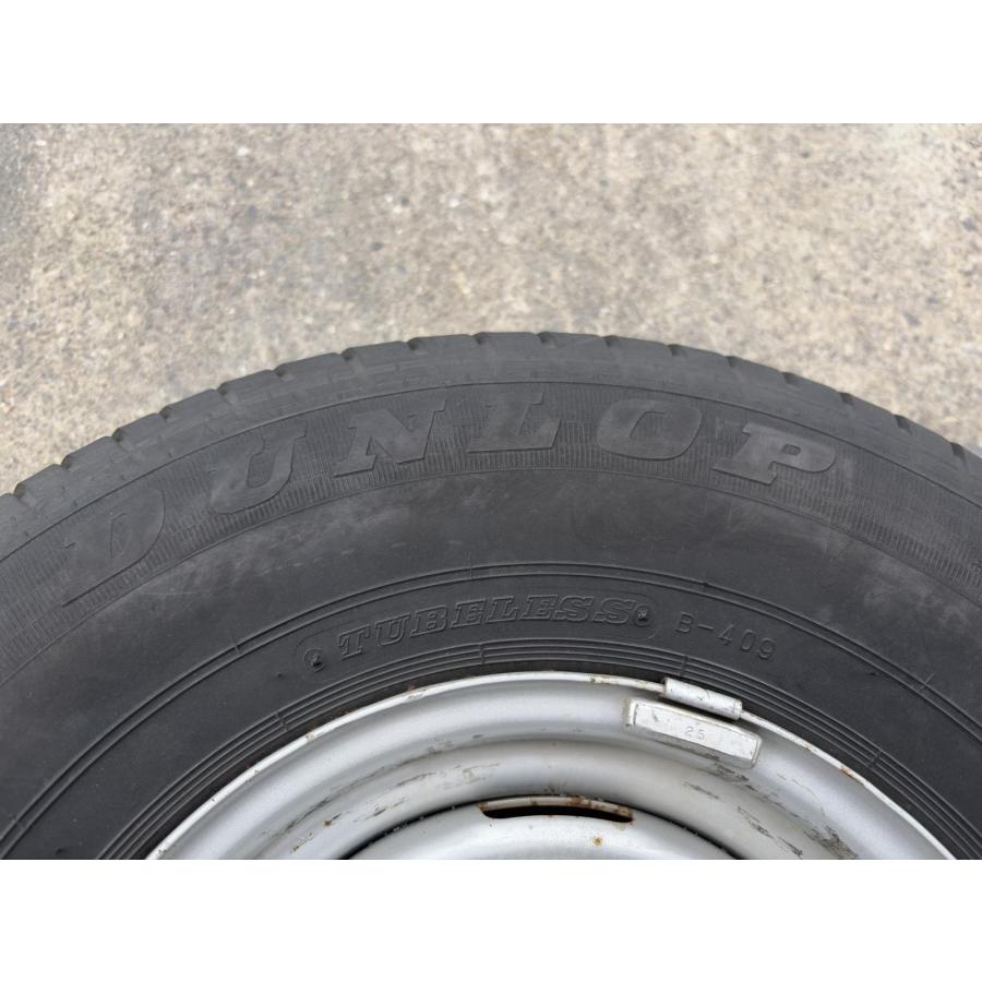260402-タ2 希少 K100C ミゼットII スペアタイヤ PCD110 145/95R10