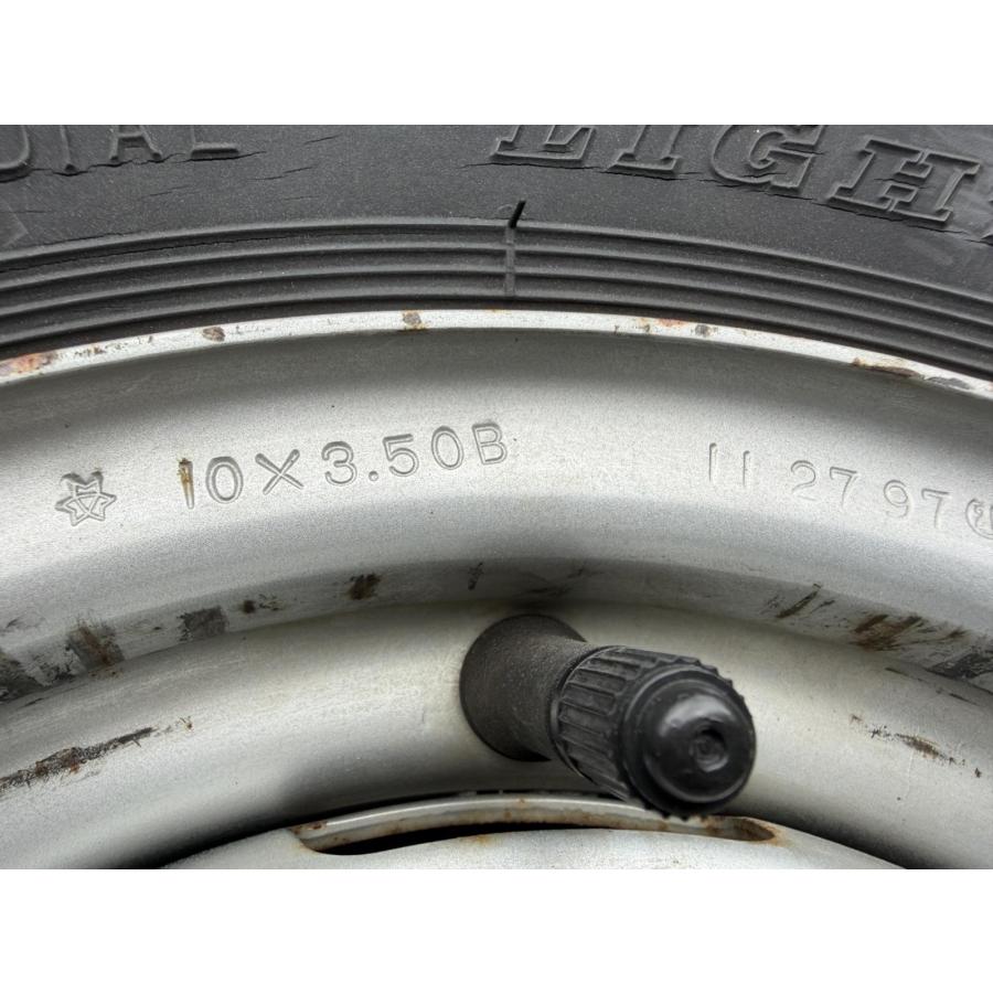 260402-タ2 希少 K100C ミゼットII スペアタイヤ PCD110 145/95R10