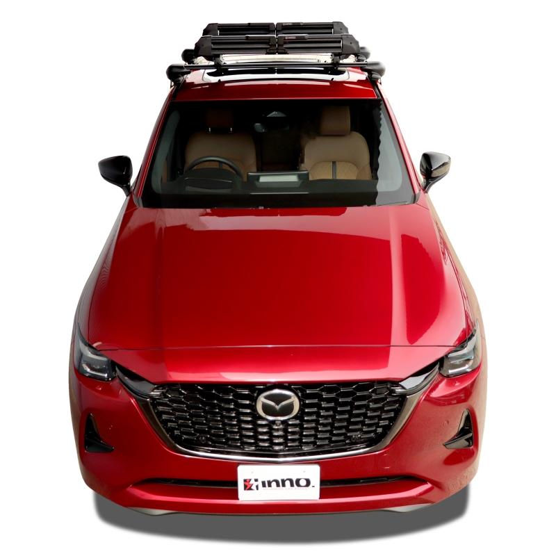 スノボー　キャリア INNO マツダ CX-60 KH系 R4.9〜 ルーフキャリア 車種別キャリア