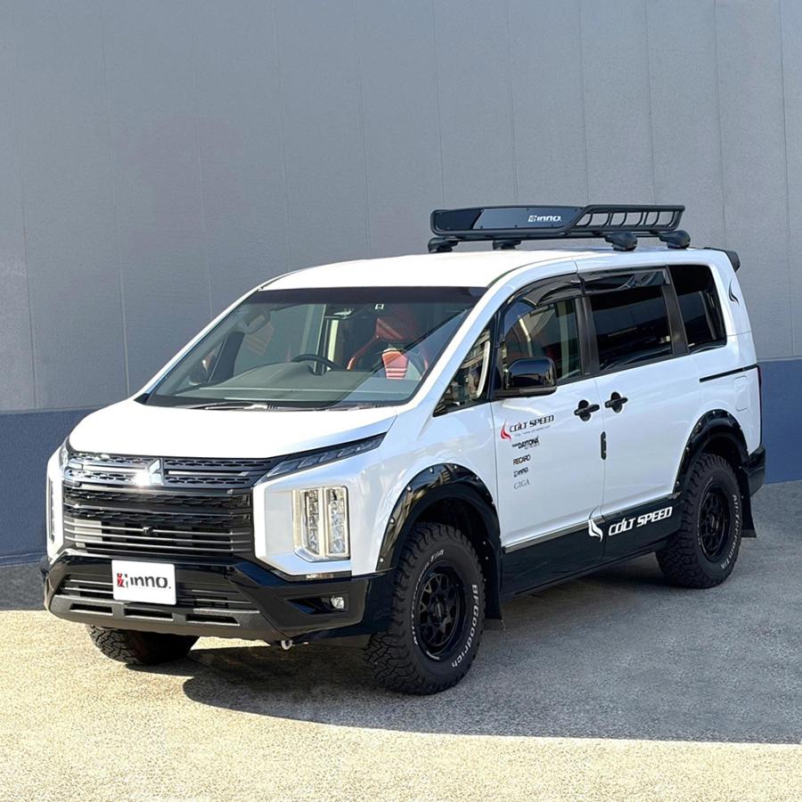 INNO ミツビシ デリカD:5 H19.1〜 CV#W系 ルーフキャリア 車種別