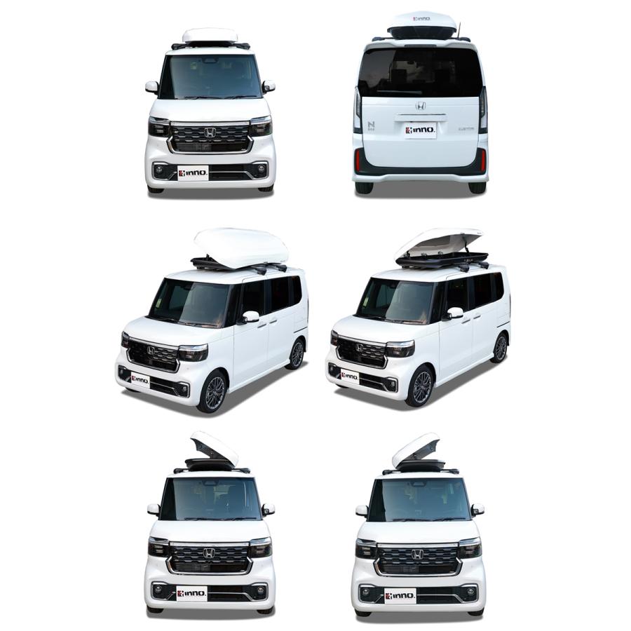 INNO ホンダ N-BOX JF5 JF6 R5.10〜 ルーフキャリア 車種別キャリア 4