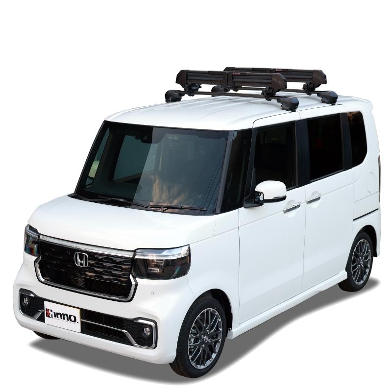 INNO ホンダ N-BOX JF5 JF6 R5.10〜 ルーフキャリア 4点セット エアロ