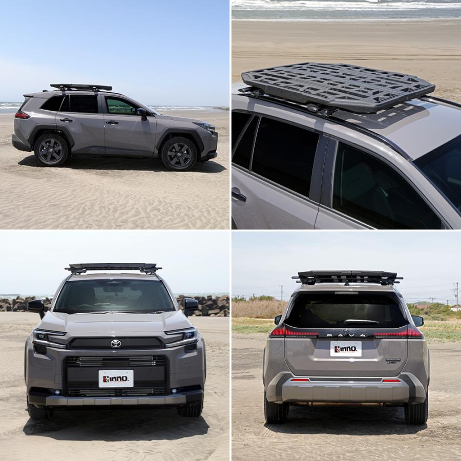 INNO RAV4 60系 AXAN64 AXAP64 R7.12〜 フラッシュレール付 車 ルーフ