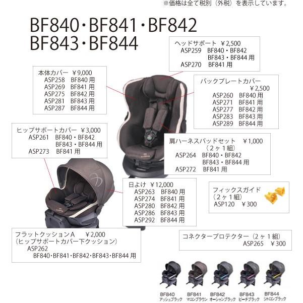 エールベベ チャイルドシート補修パーツ ASP269 本体カバー