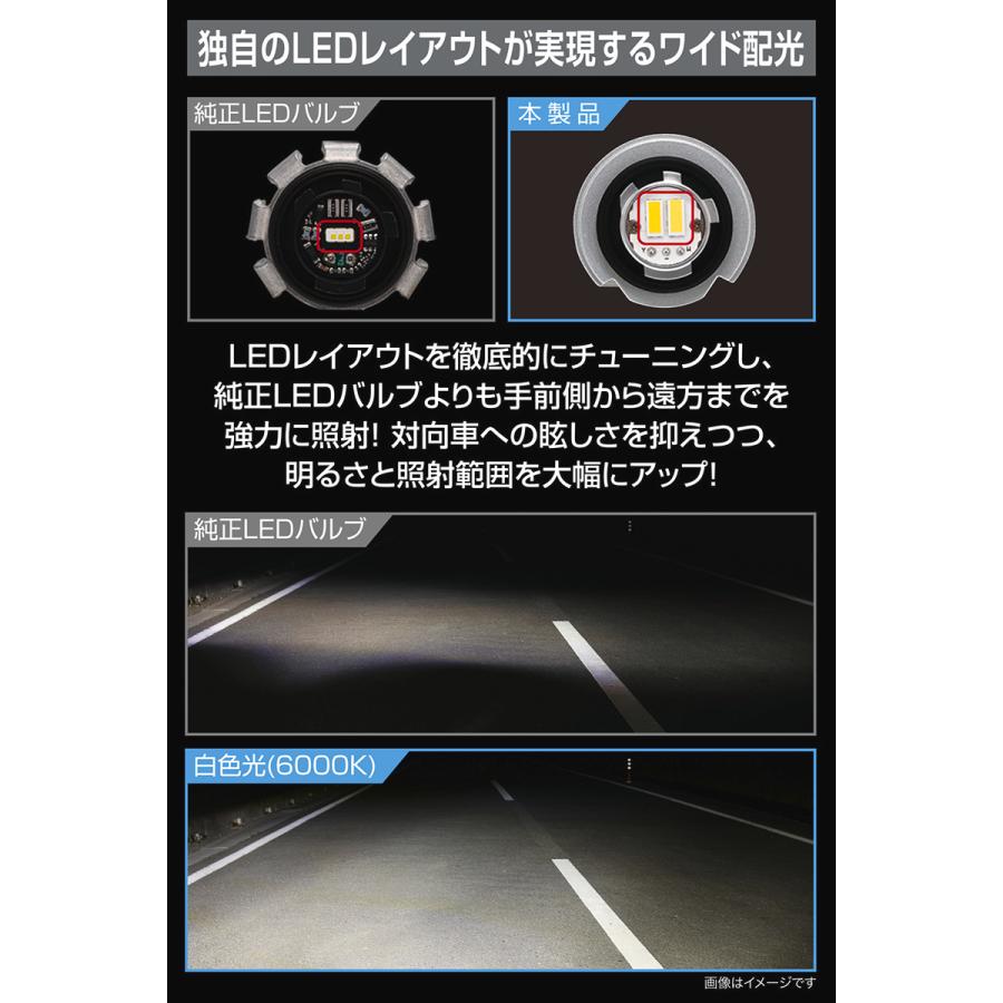 カーメイト ダイハツ アトレー 純正 LED フォグランプ 専用 2色 