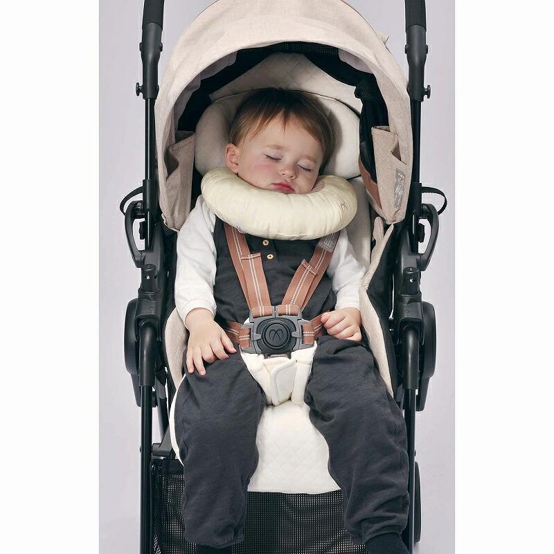 エールベベ 2WAYうたたねクッション マシュマロベージュ クッション BB31 新生児 幼児 子供 ailebebe カーメイト ベビー 車 carmate (R80)(P05) | エールべべ・クルット | 09