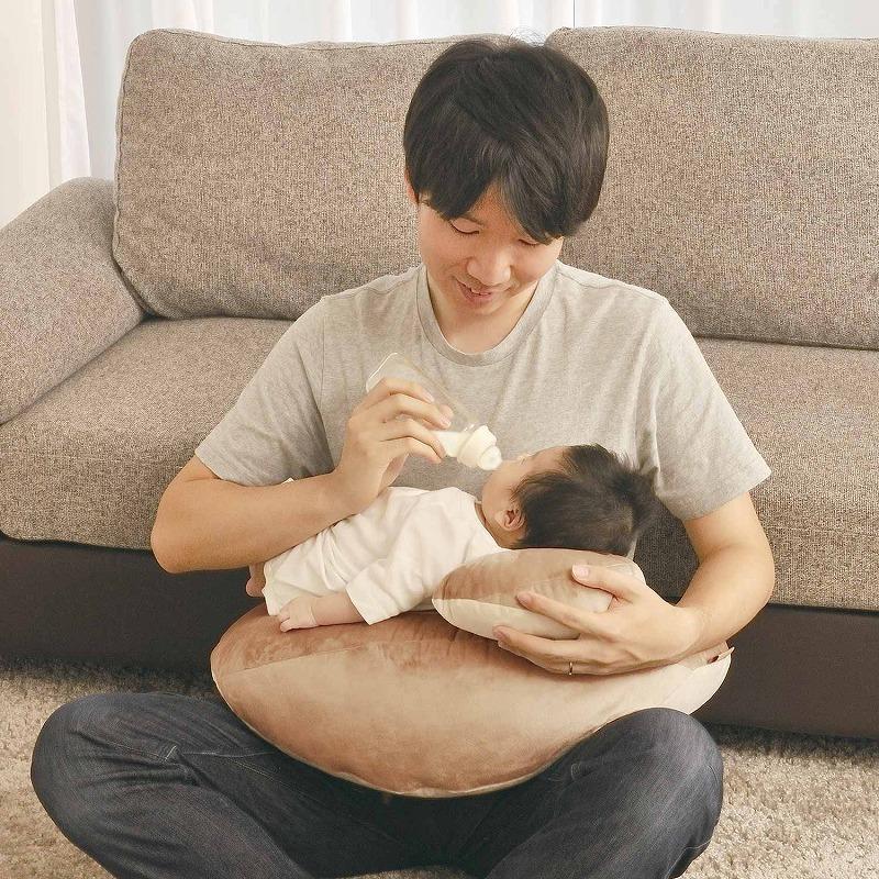 授乳クッション 洗える 3Way エールベベ カーメイト BB711 エールベベ スリーウェイクッション プレミアム BL ブラウン ailebebe carmate (R80)(P05) | カーメイト | 15