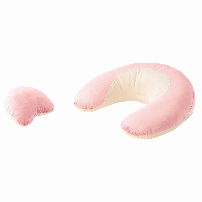 授乳クッション 3way エールべべ BB713 エールベベ スリーウェイクッション プレミアム ピンク 洗える 授乳クッション ailebebe carmate (R80)(P05)の画像