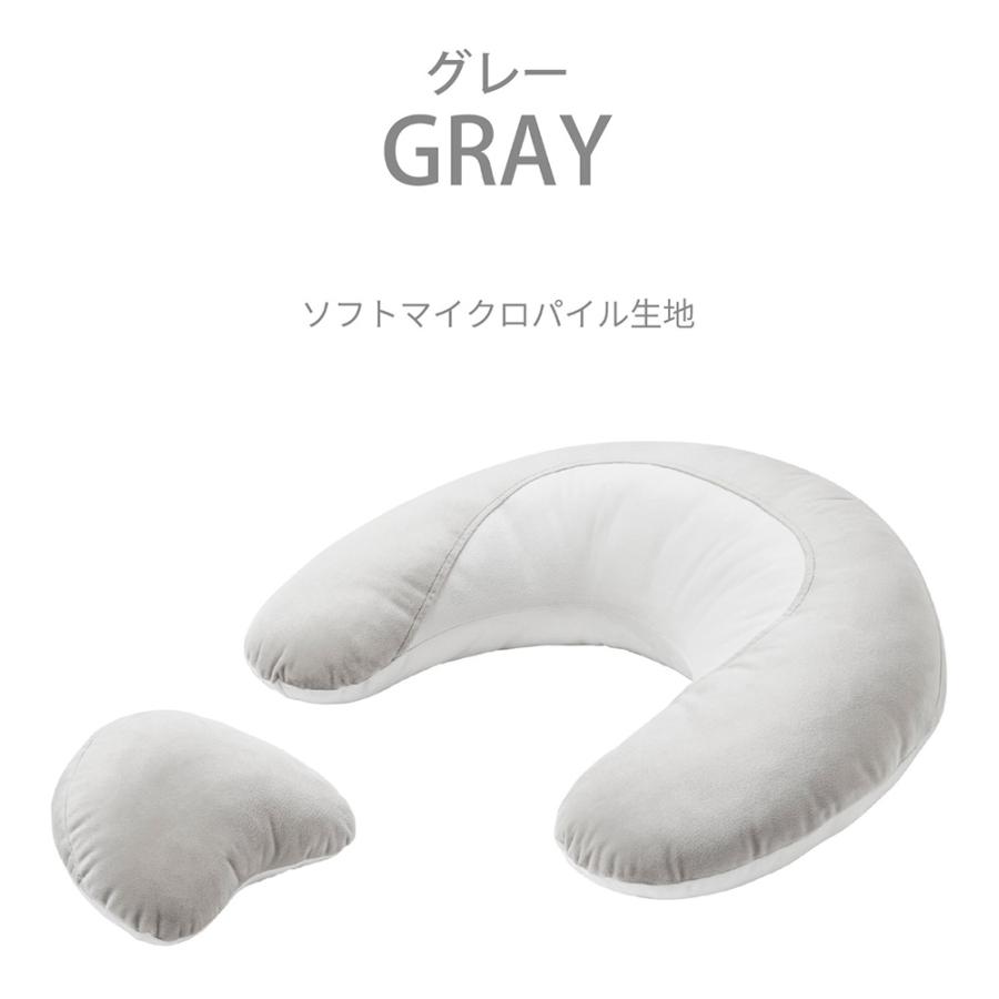 授乳クッション 洗える 3WAY エールベベ スリーウェイクッション プレミアム BB715 トープ BB716 グレー 妊婦 プレゼント 枕 授乳 かわいい ailebebe (R80)(P05)の画像