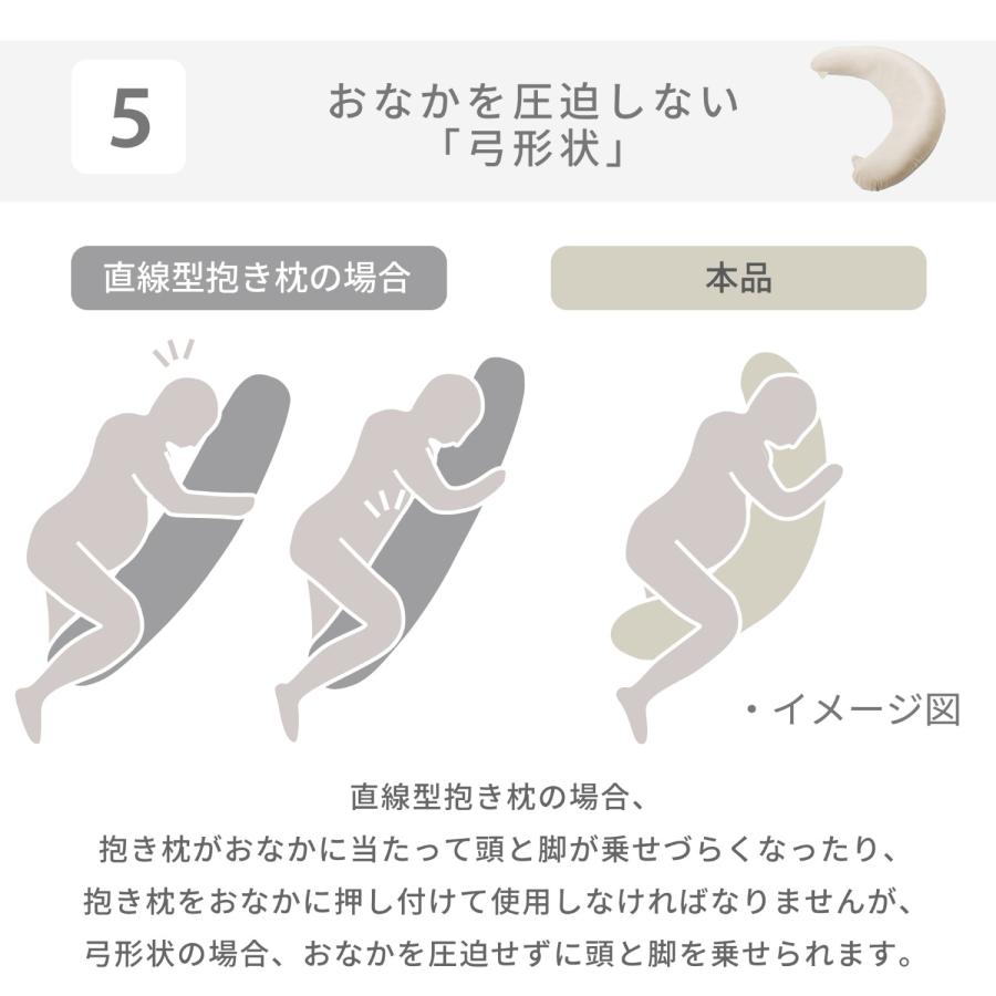 エールべべ ギュット 4WAY マシュマロ パステルブラウン BB802 プレママの眠りをサポートする抱き枕 授乳クッション 妊婦 洗える エールべべ (R80)(P05) | カーメイト | 08