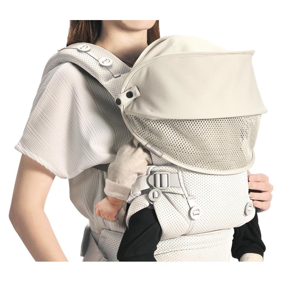 エールベベ エールベベ・ヒヨケハグ アッシュベージュ BB991 抱っこ紐