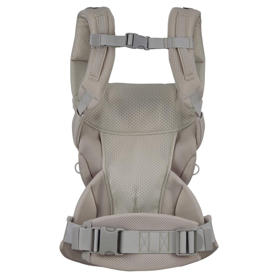 抱っこ紐 吸水速乾 BC112 エールベベ ベビーキャリア スリー キューディー ニュアンスグレー 新生児 コンパクト メッシュ 正規品 1年保証 SG/EN基準 (P05) (R80) | エールベベ | 16