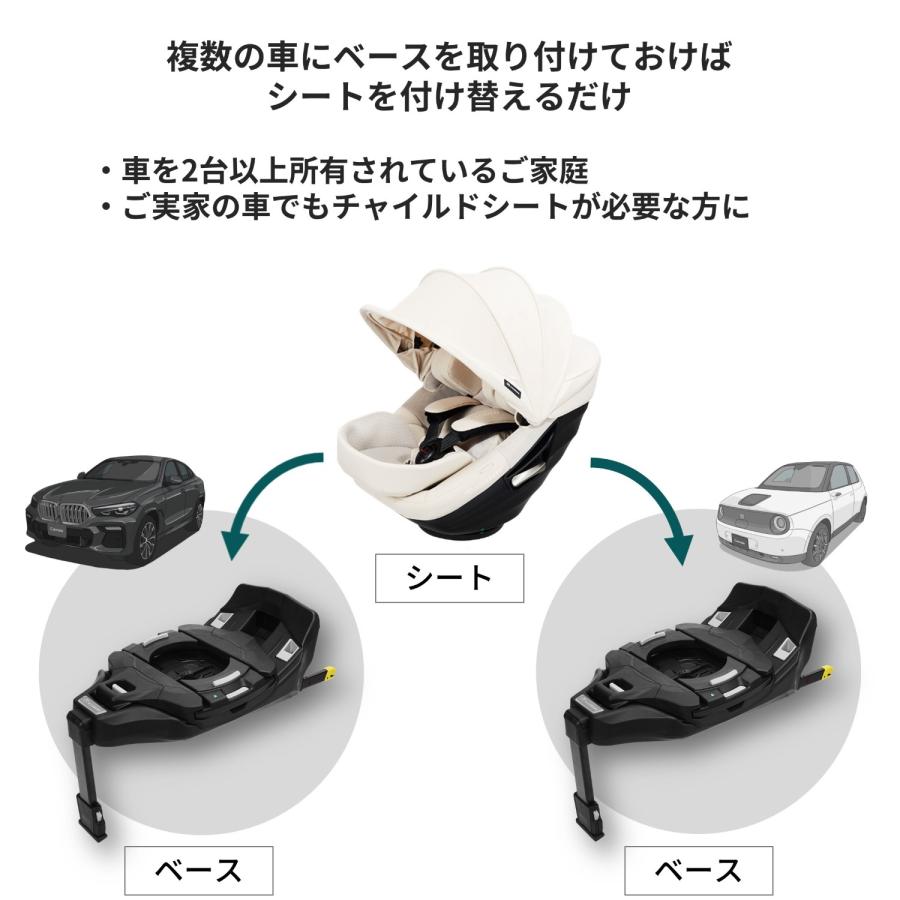 エールベベ クルットスライド ベース BF505 carmate (P03) | エールべべ・クルット | 01