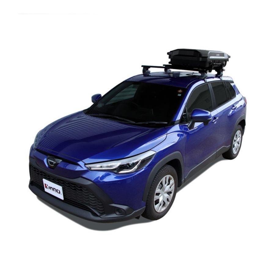 INNO 車 ルーフボックス BRL160MBK ギアキャリー160 容量 160L 片開き