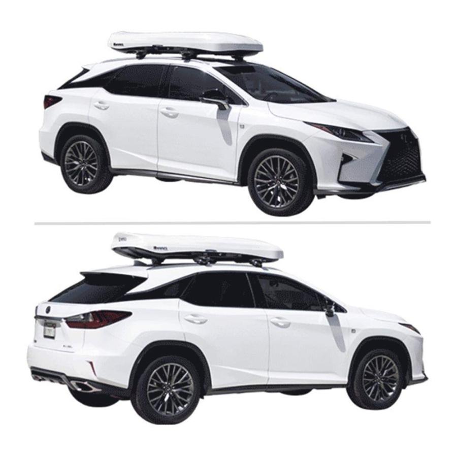 カーメイト（CARMATE） 車 ルーフボックス BRM660WH イノー ウェッジ