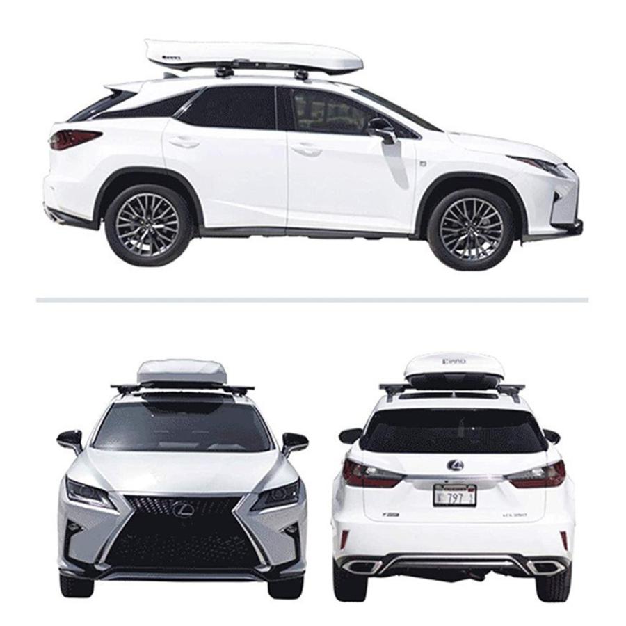 カーメイト（CARMATE） 車 ルーフボックス BRM660WH イノー ウェッジ