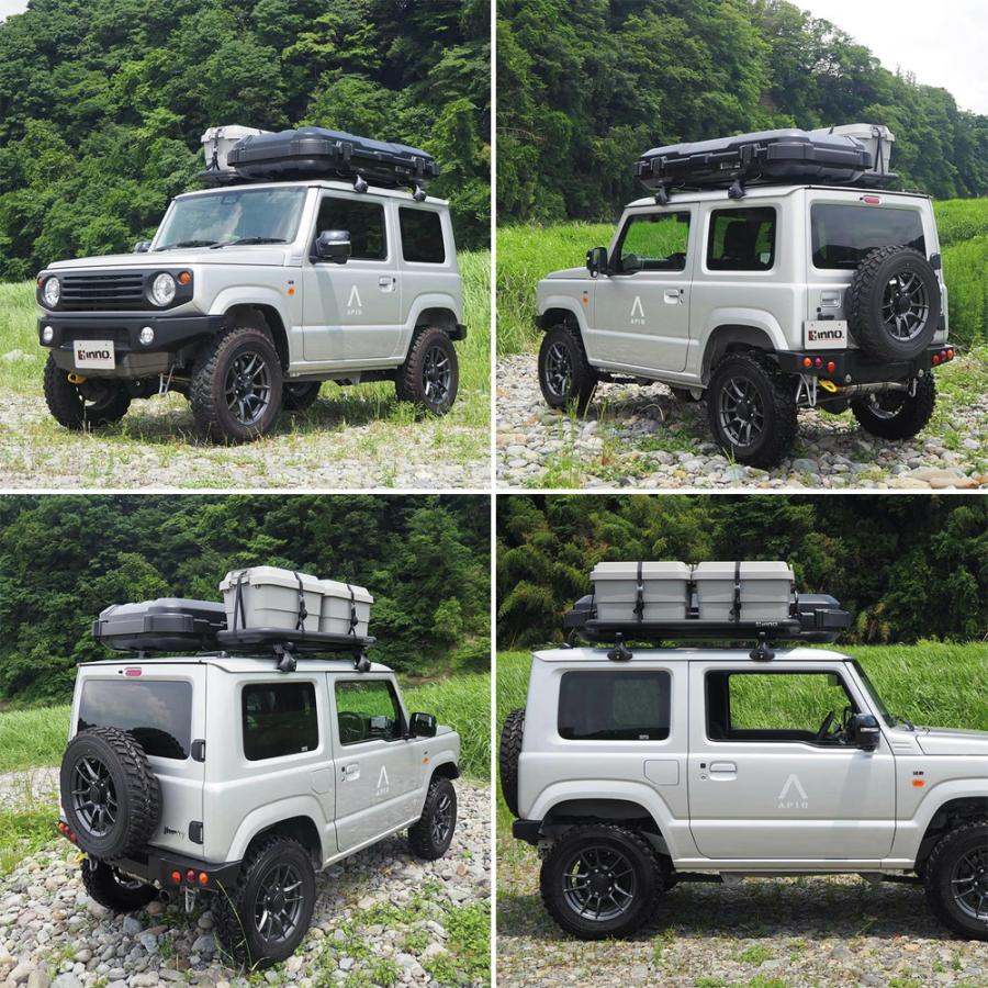 INNO ルーフボックス inno BRQ720MBK イノー ルーフギアケース720