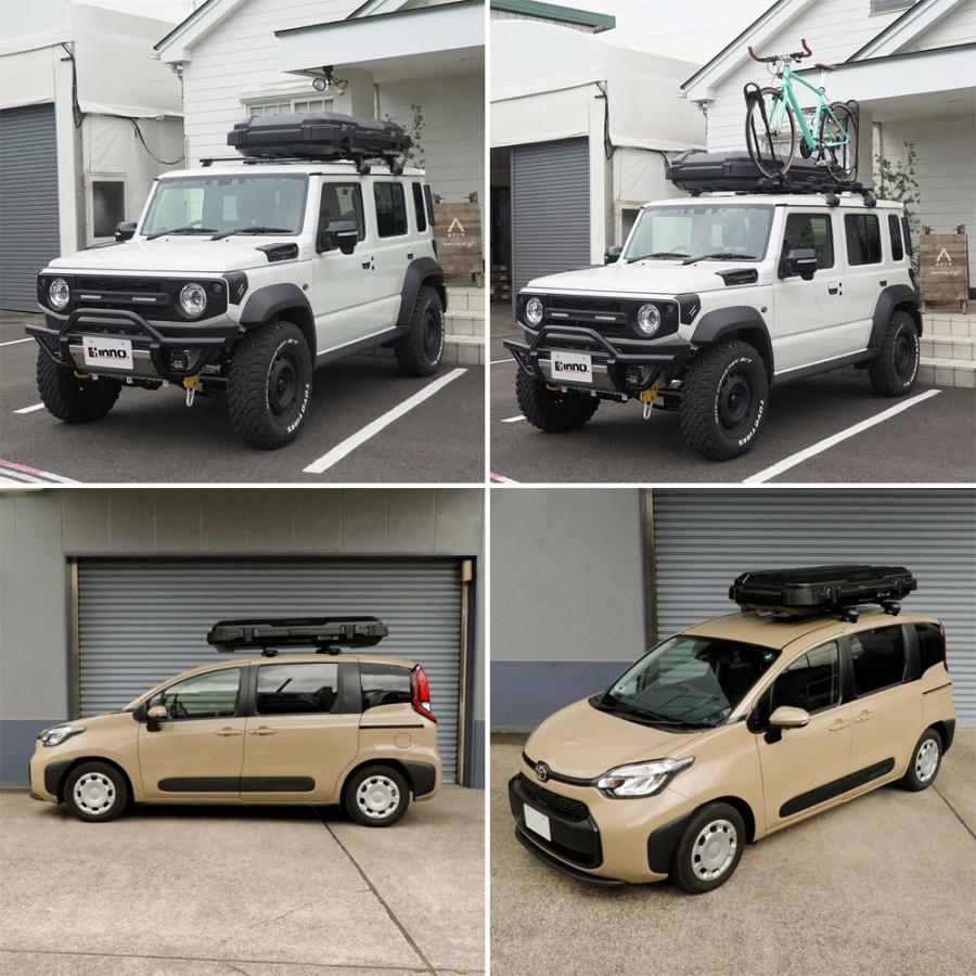 INNO ルーフボックス inno BRQ720MBK イノー ルーフギアケース720