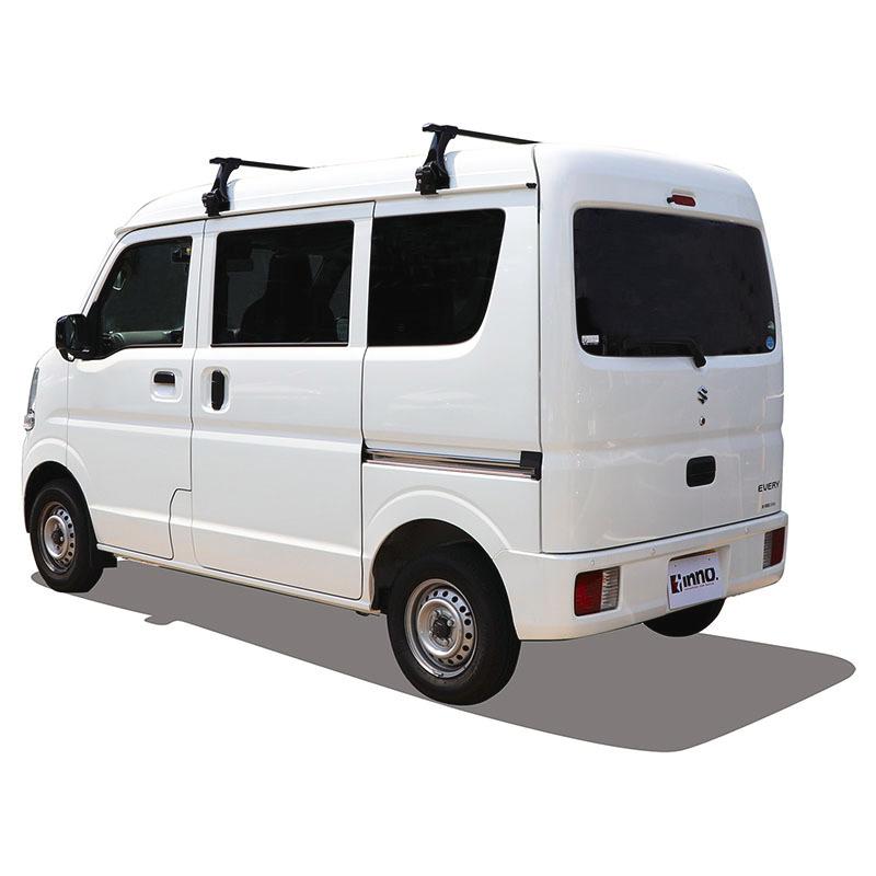INNO スズキ エブリイ ワゴン バン ハイルーフ DA64系 DA17系 車種別