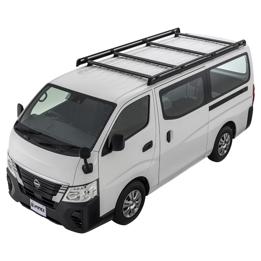 INNO ニッサン キャラバン ルーフラック BU701 ローダウンラック 