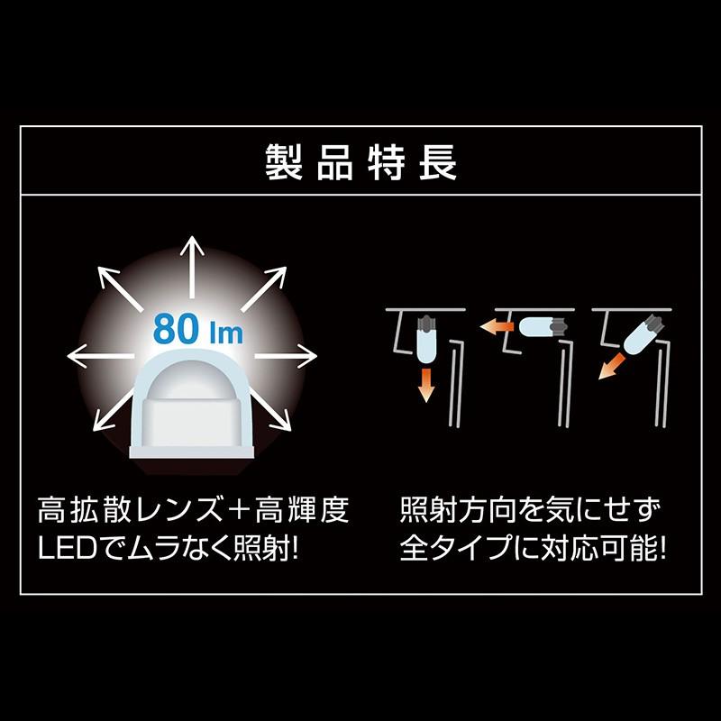 GIGA 車 ナンバー灯 ライセンスランプ 2個セット BW154 LED ライセンス